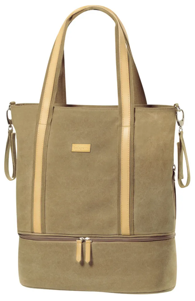 Sac à poussette Supreme Kaki BabyOno : Grande capacité et imperméable