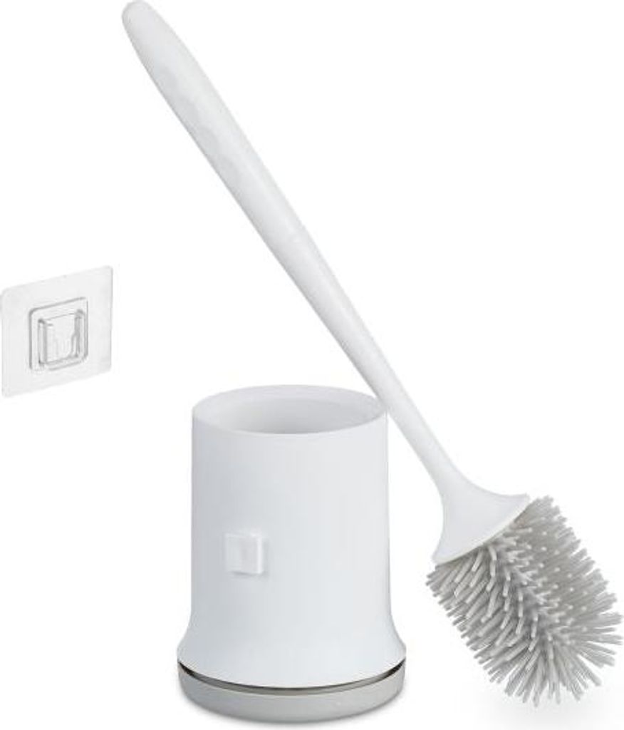 Toilettenbürste mit Wandhalterung