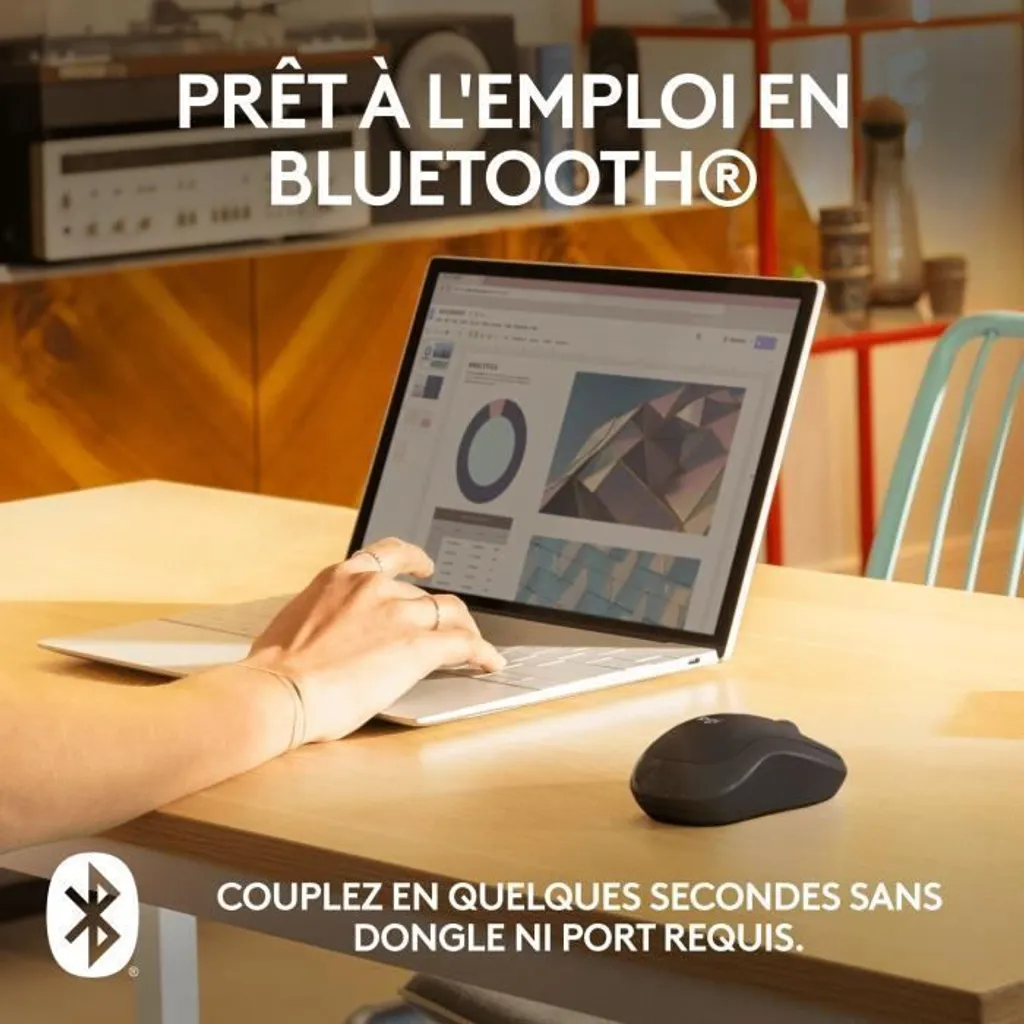 Logitech M240 Silent Mouse Wireless Bluetooth Grafite | Acquista Ora - 2