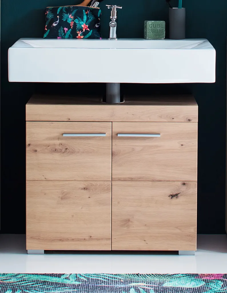 Mobile Bagno Rovere Nodoso Amanda Trendteam 60x56x34 cm Design - 17