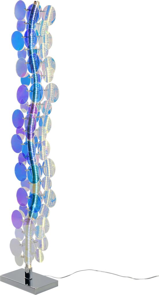 Reality Leuchten Stehleuchte IRIDE BHT 23x115x13 cm bunt Stehlampe