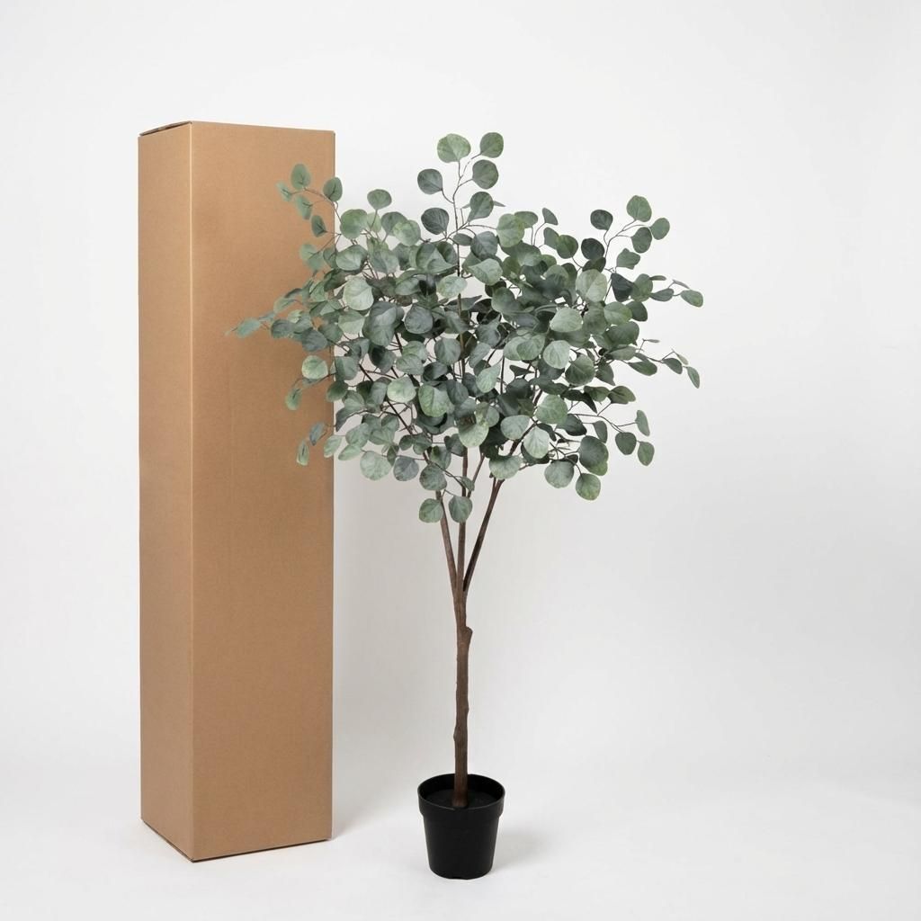 Eukalyptus Baum Kunstpflanze 150cm  Realistische