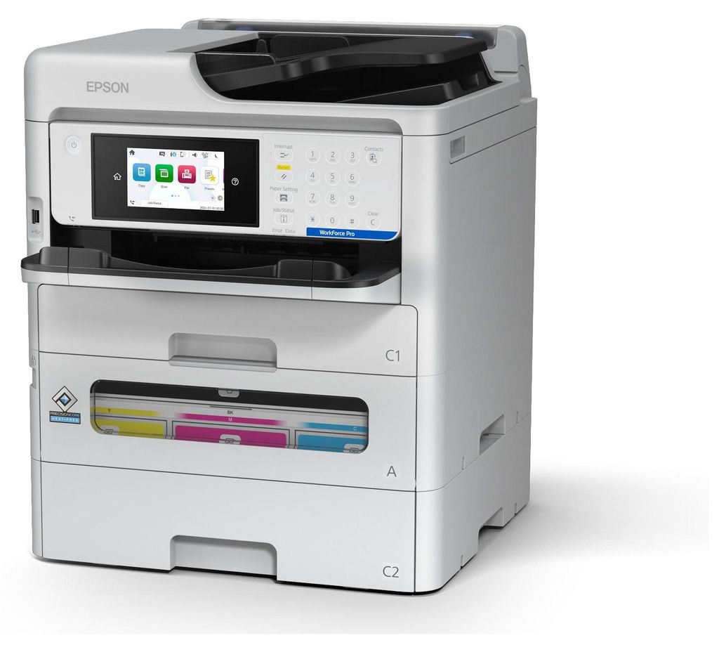 Epson WorkForce Pro EM-C800RDWF - Multifunktionsdrucker - Farbe - Tintenstrahl - A4 (210 x 297 mm)