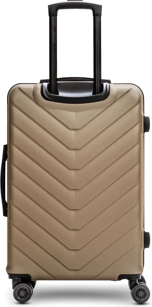 Set de 3 valises REDOLZ Essentials 07 trolley couleur champagne