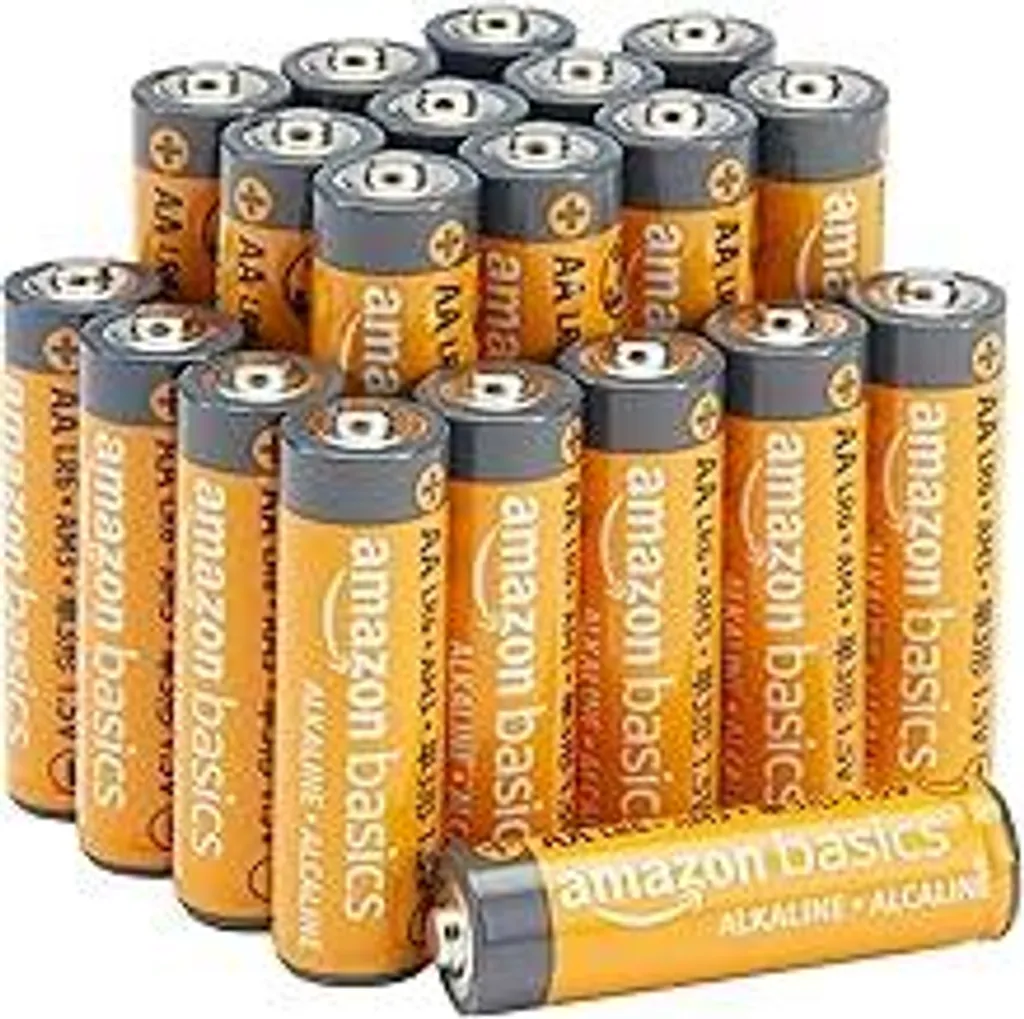 20 Batterie AA Alcaline 1.5V Alta Potenza - Scorta 10 Anni LR6 Stilo