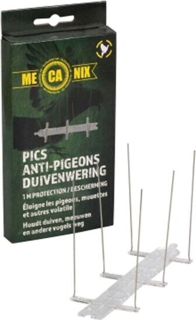 Duivenwering 1 m inox