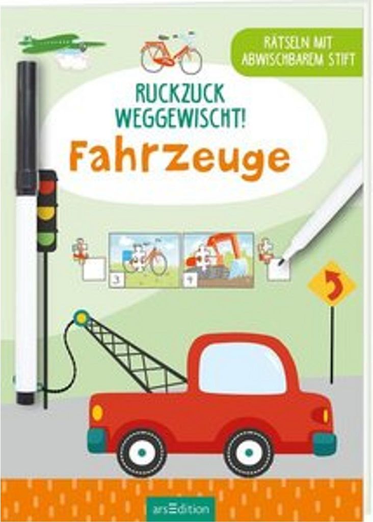 Ars Edition GmbH Ruckzuck weggewischt! Fahrzeuge