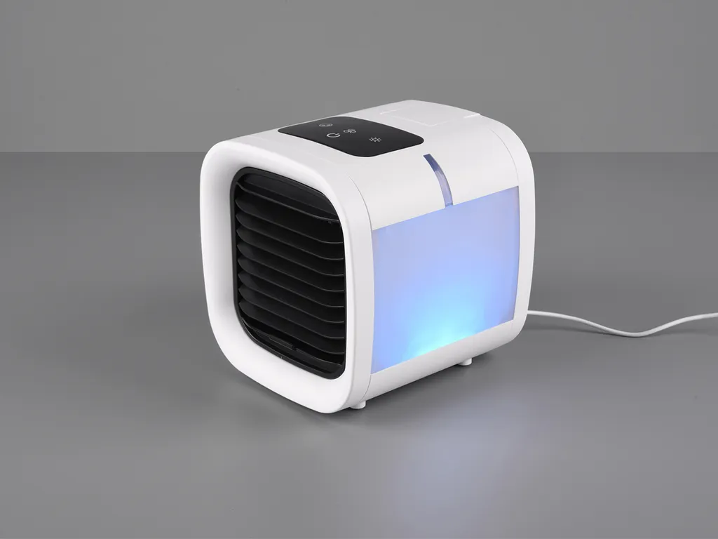 Ventilatore Portatile USB con Acqua e LED - Raffrescatore Desktop 3-in-1 - 5