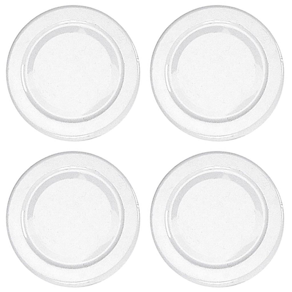 EINKOCHWELT Twist-off Deckel, pasteurisationsfest, Ø 58 mm, weiß (4er Pack)