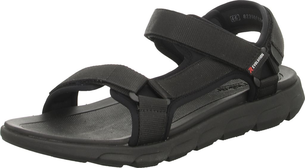 Rieker Trekkingsandalen - Schwarz Textil Größe: 46 Normal