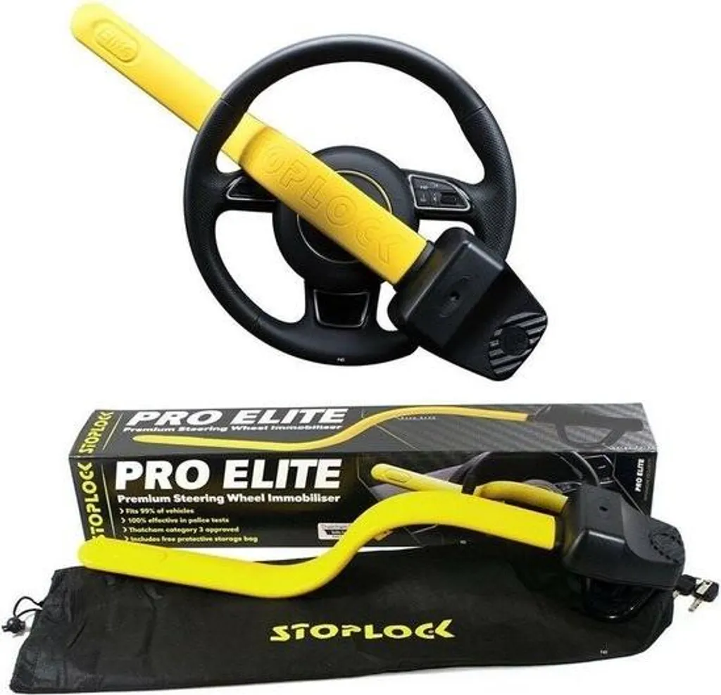 Canne Antivol Volant Stoplock PRO Elite Robuste pour Auto et SUV