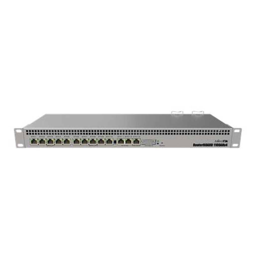 MikroTik RB1100AHx4 - Ethernet-WAN - Gigabit Ethernet - Aluminium