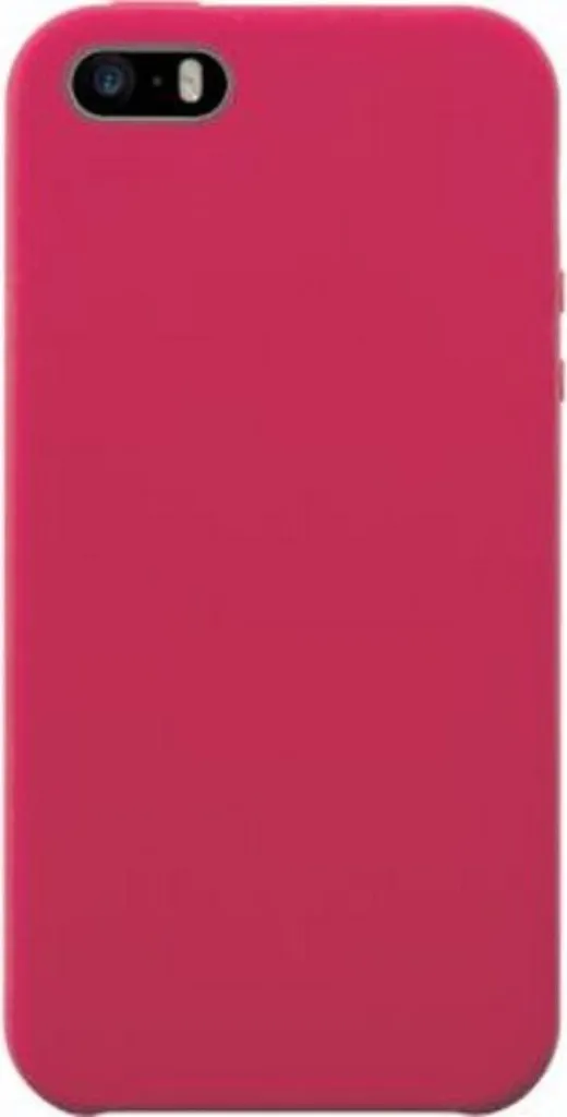BigBen Connected Custodia Soft-Touch per iPhone 5/5S/SE Rosso