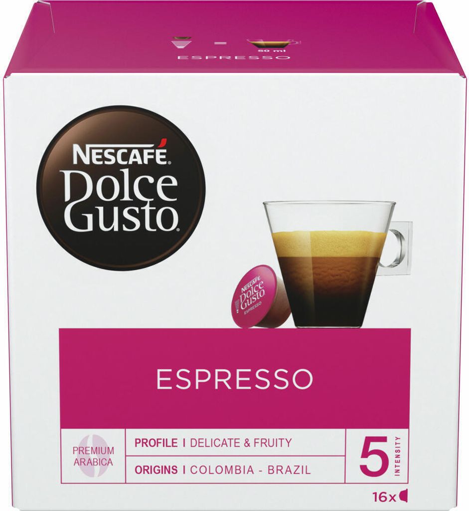 Nescafé Dolce Gusto Espresso, capsule, capsula caffè, Immagine del prodotto 