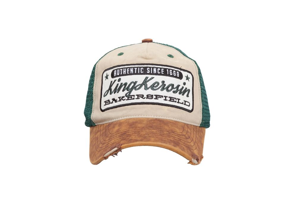 King Kerosin Trucker Cap - Bakersfield Beige