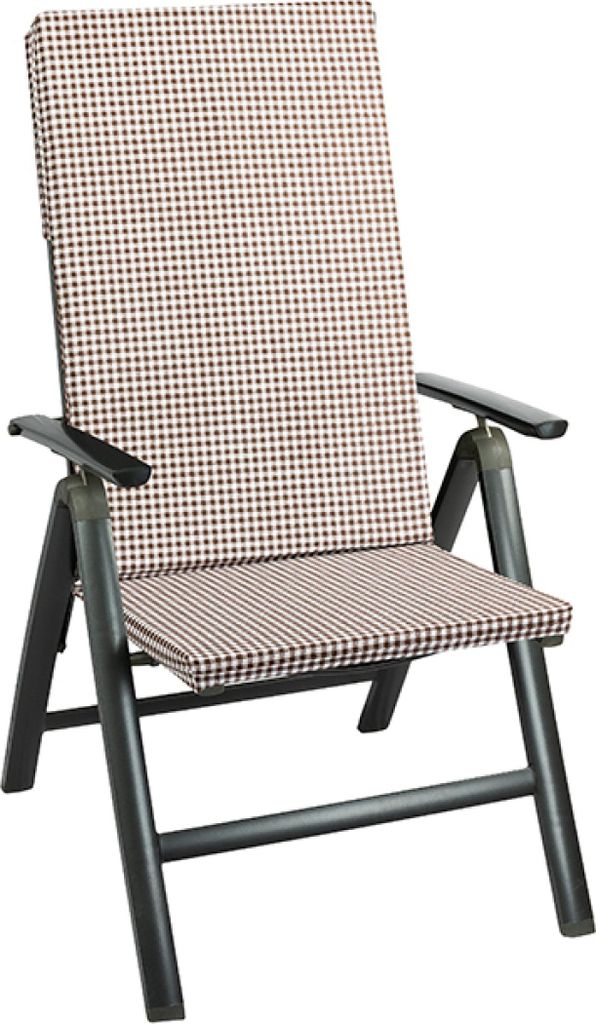 Gartenstuhl Sitzfläche - 47x115 cm - Braun