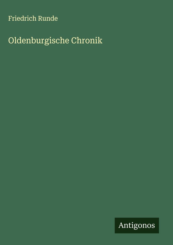 Oldenburgische Chronik