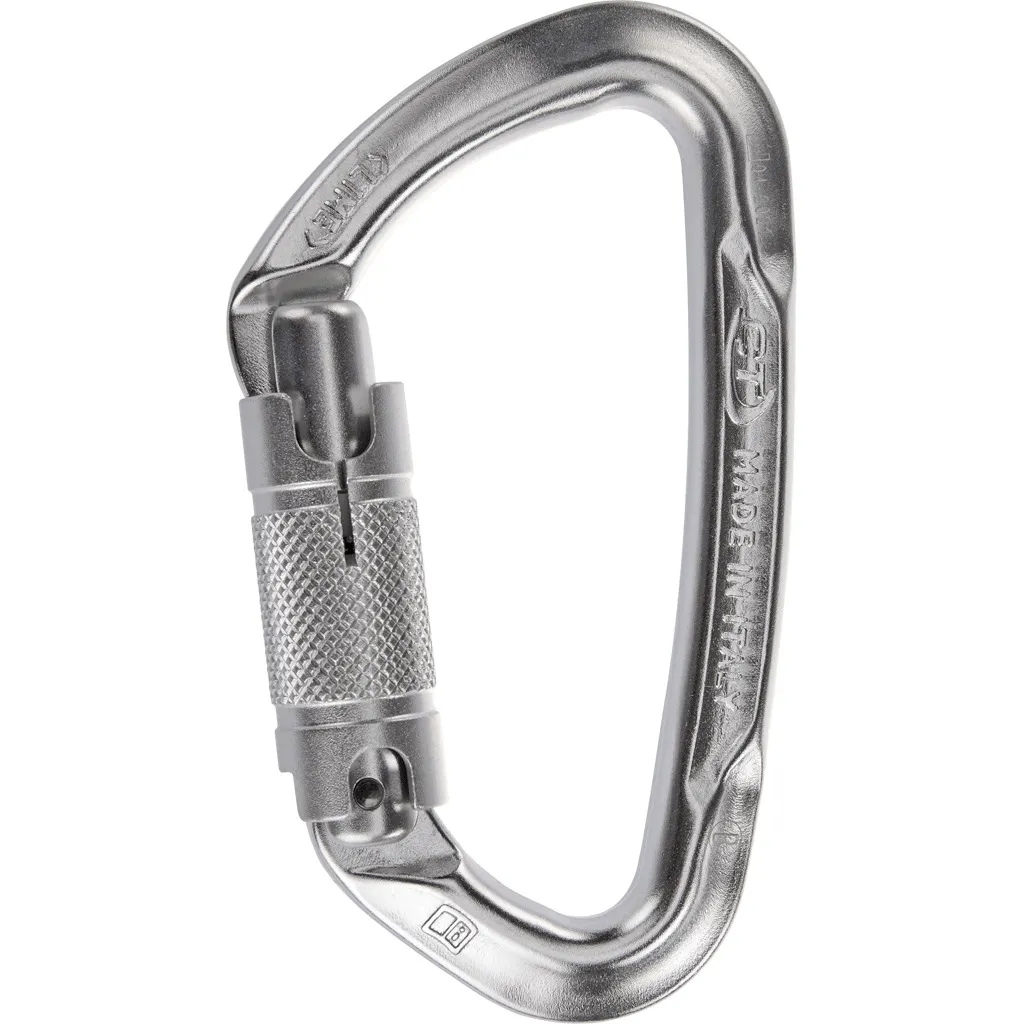 Mousqueton Lime WG Elox Argent Anti-Blocage pour Escalade et Alpinisme CT