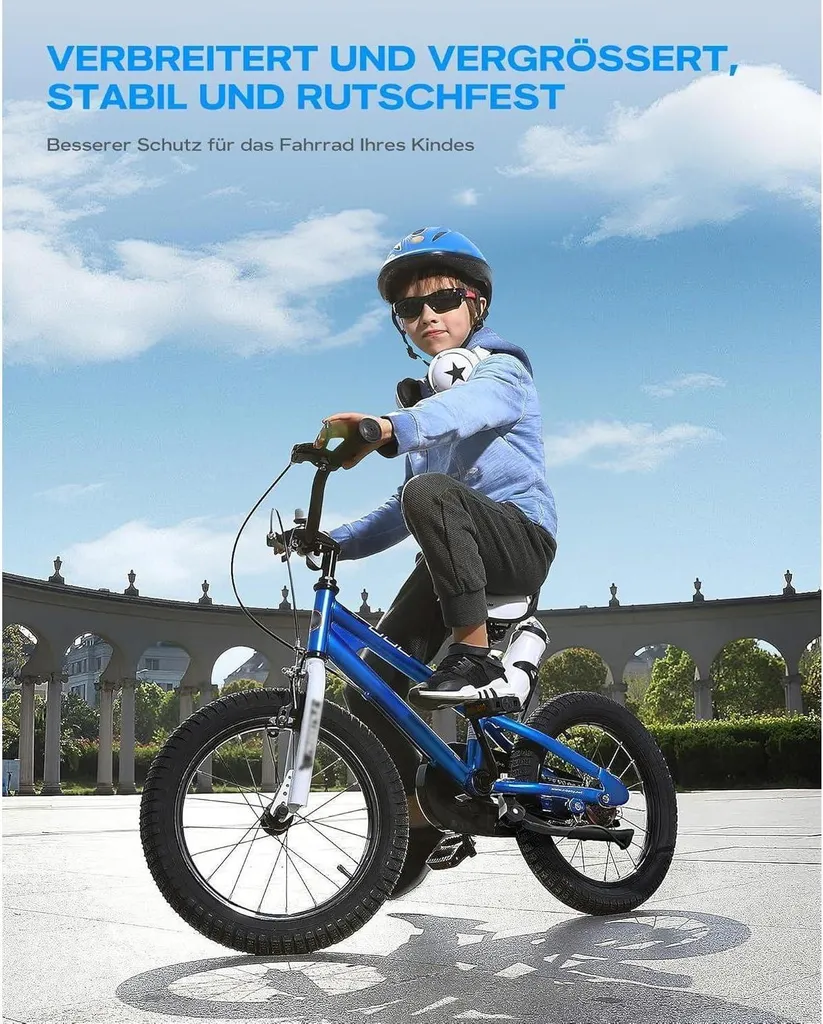 Support vélo enfant télescopique en aluminium avec hauteur ajustable 20" - 5