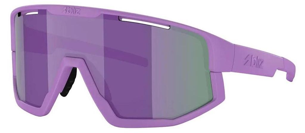 Bliz Fusion Sonnenbrille Lila Grey w Purple Mirror/CAT3 Lila Grey w Purple Mirror/CAT3