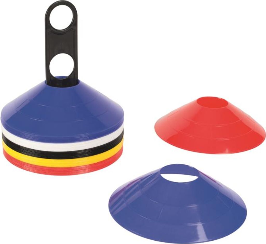 Megaform Halbkegel Set mit 50 Stück für Outdoor-Spiele