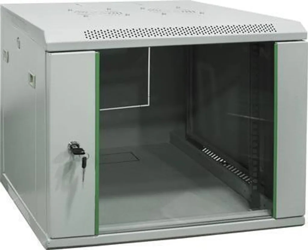 Baie de brassage murale 9U 600x450mm grise pour TPE - Renkforce