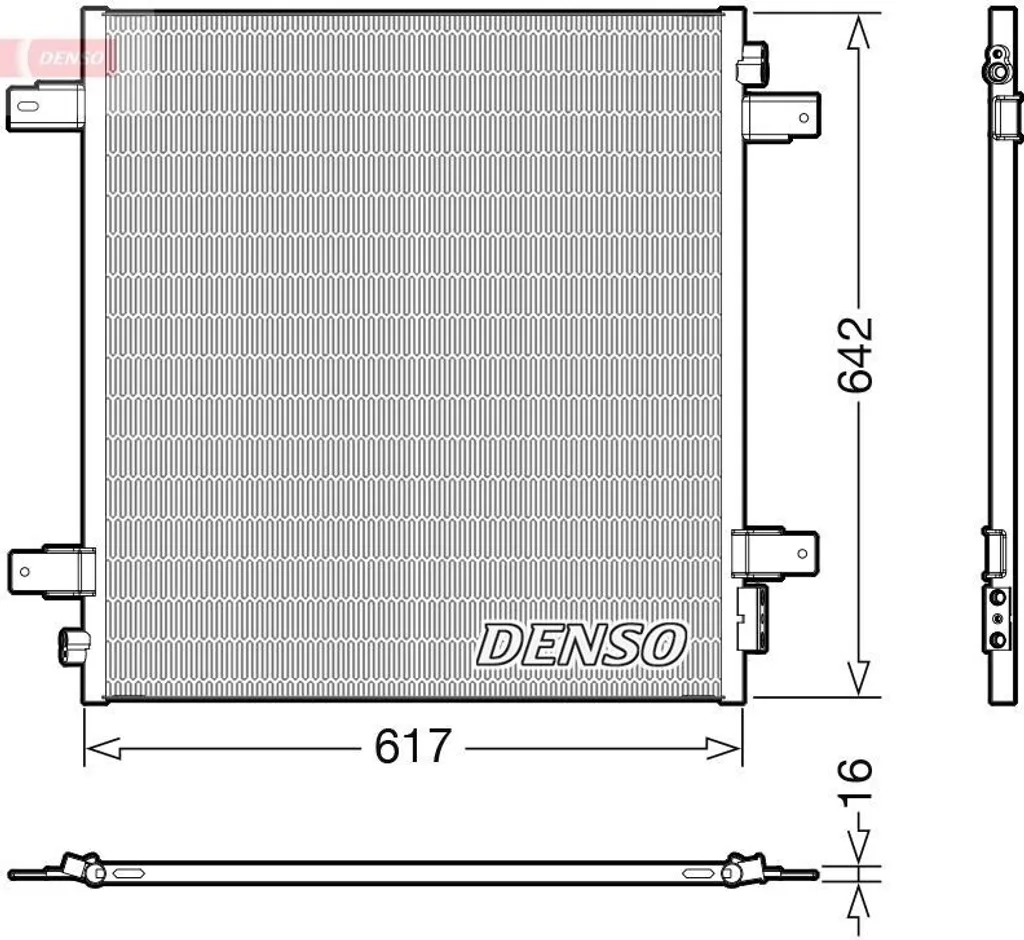 Stop aux fuites de gaz : condenseur DENSO DCN46027 étanche et robuste