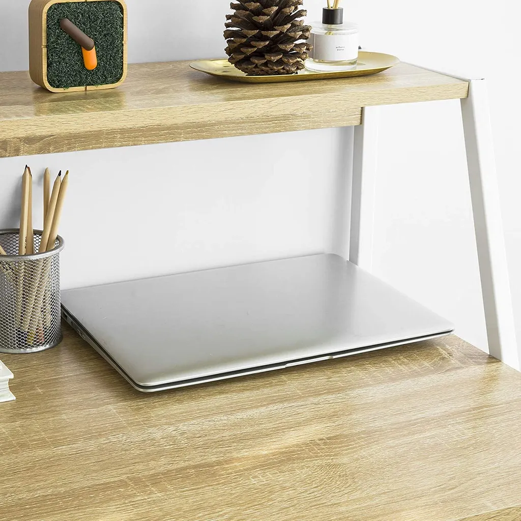 Bureau d'ordinateur moderne avec rangement | Rootz Home Office