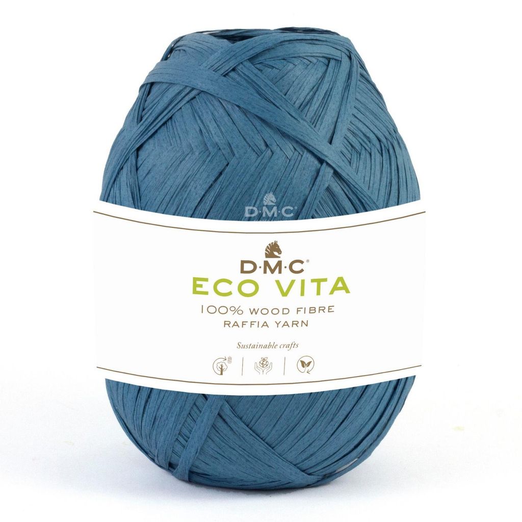 DMC Eco Vita Raffia 50 g Nachhaltiges Garn aus Holzfasern Produktbild 