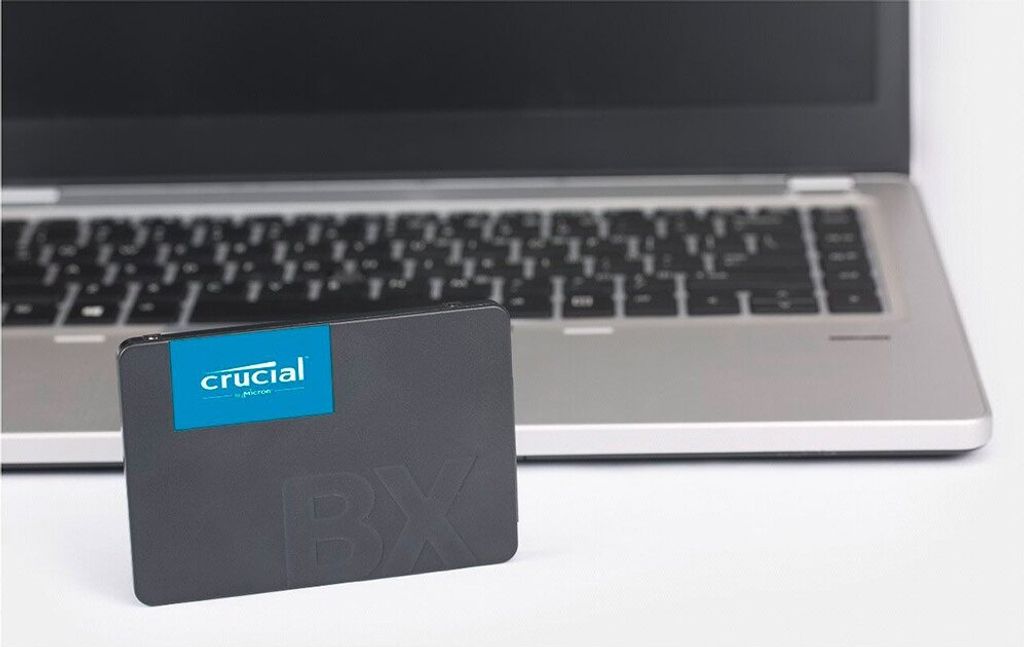 Crucial interne SSD Festplatte BX500 2.5" 1 TB SATA 3D NAND Produktbild 9