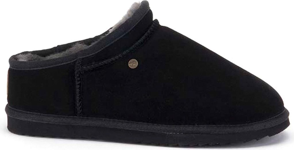 Warmbat Conner Pantoffels Dicht - Zwart - Maat 46