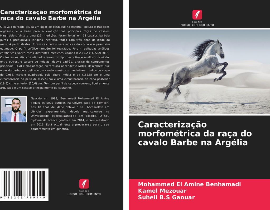 Caracterização morfométrica da raça do cavalo Barbe na Argélia