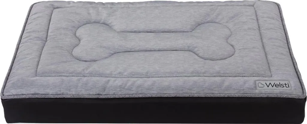 Lit pour chien Welsti soulage les articulations Gris M 70x50cm