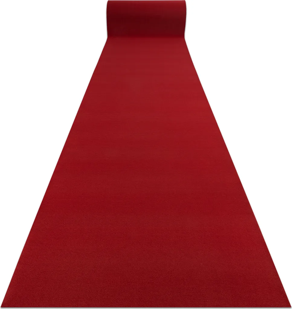 Tapis d'église bordeaux RUMBA 1974 | Allée de mariage 60x500cm
