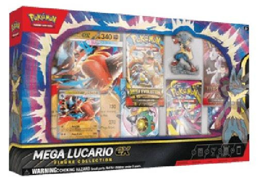 Pokemon Mega Lucario ex Figure Collection German
