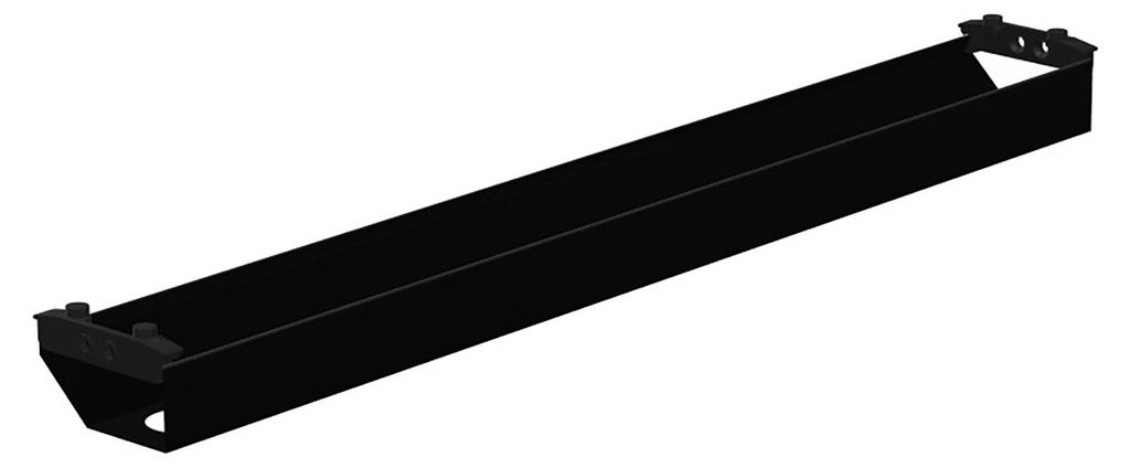 ASSMANN Horizontaler Kabelkanal Flex-big Schwarz, 128x16x10cm