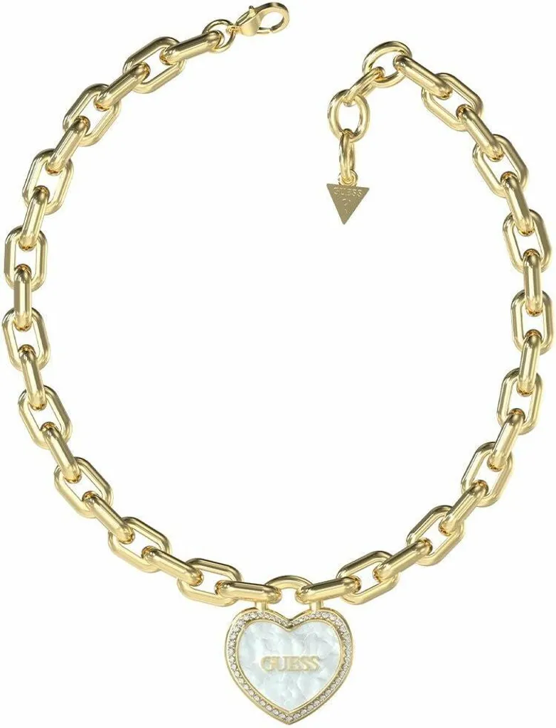 Regalo Donna Perfetto: Bracciale Guess JUBN04020JWYGWHT-U Oro