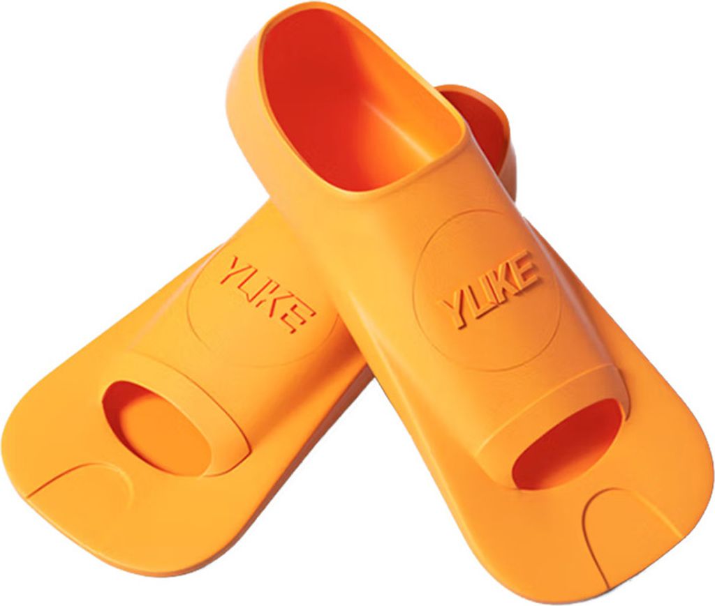Kurze Trainingsflossen für Schwimmen | Komfortable Silikon Schwimmflossen | Kurzflossen | Taucherflossen | Unisex Flossen für Kinder Erwachsene |...