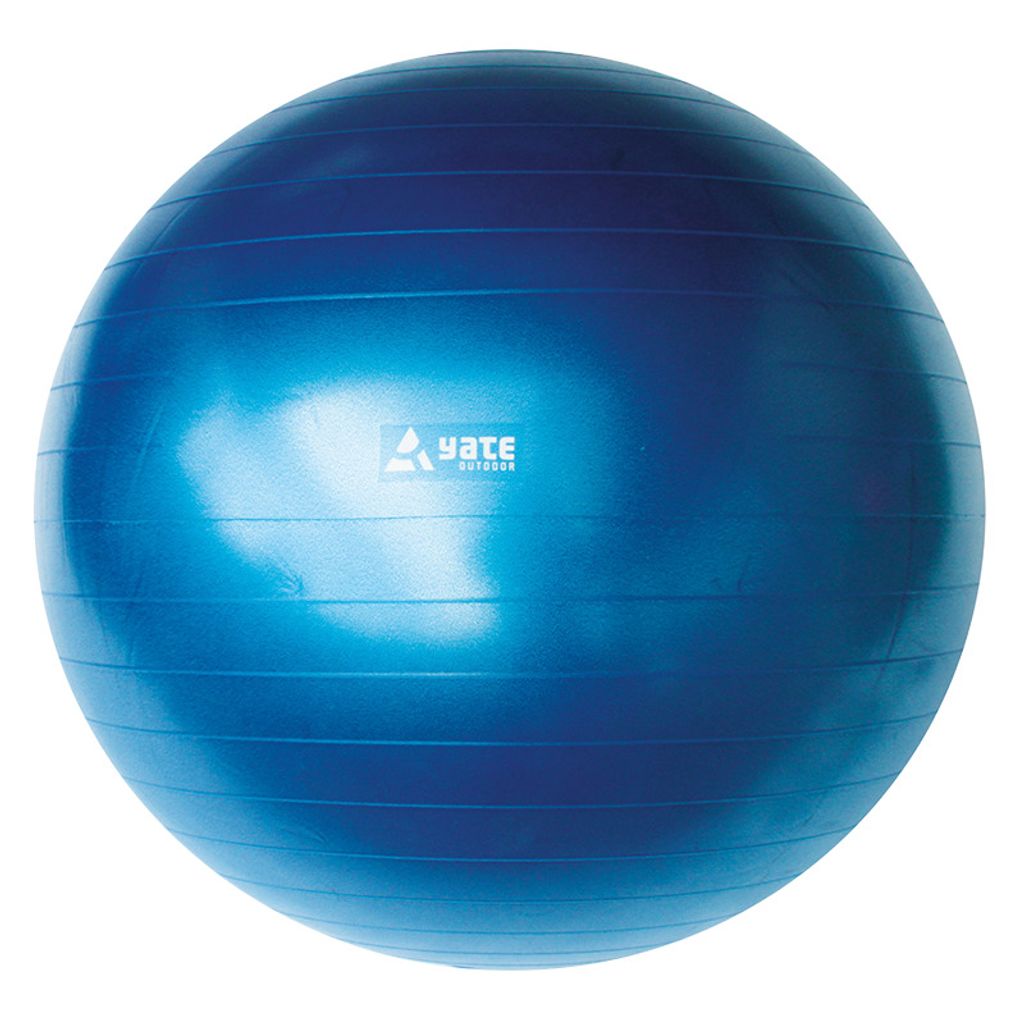 Palla da ginnastica YATE - 65 cm blu Immagine del prodotto 