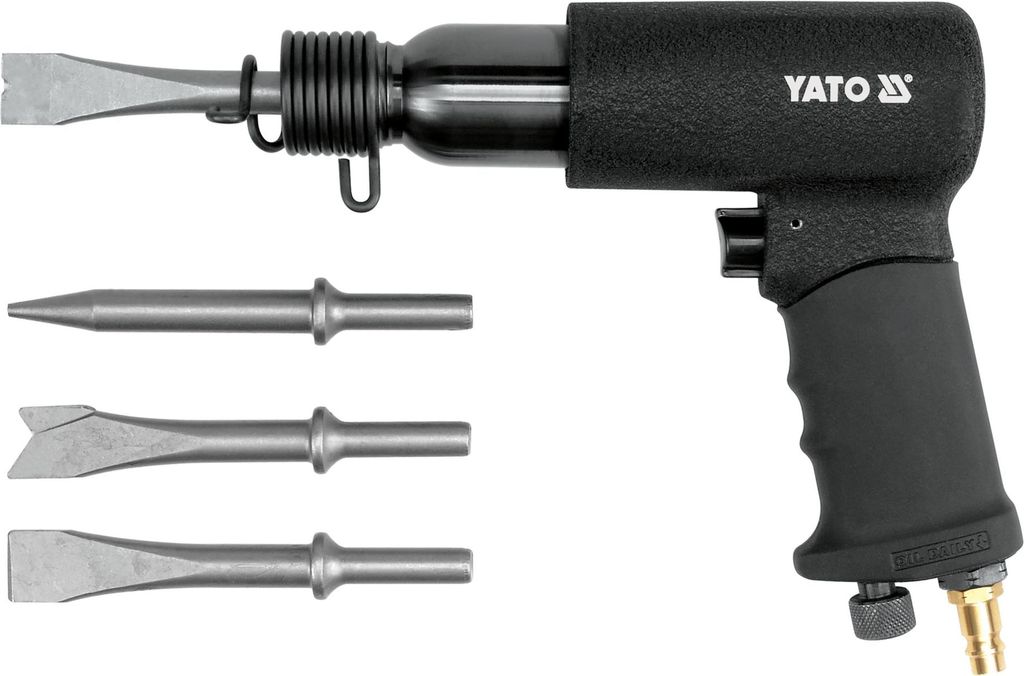 YATO Drucklufthammer Schwarz YT-0990