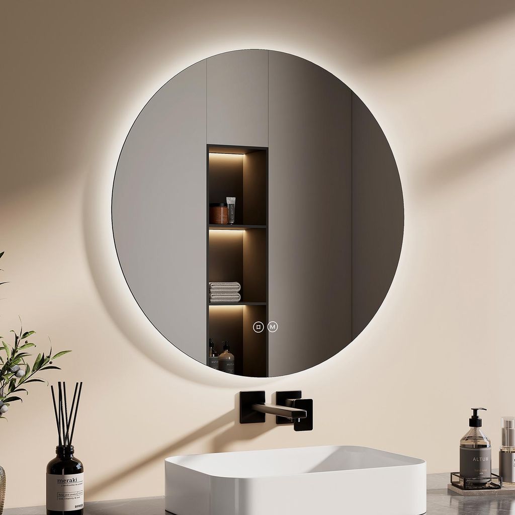 EMKE Specchio da bagno a LED Specchio da bagno con Immagine del prodotto 
