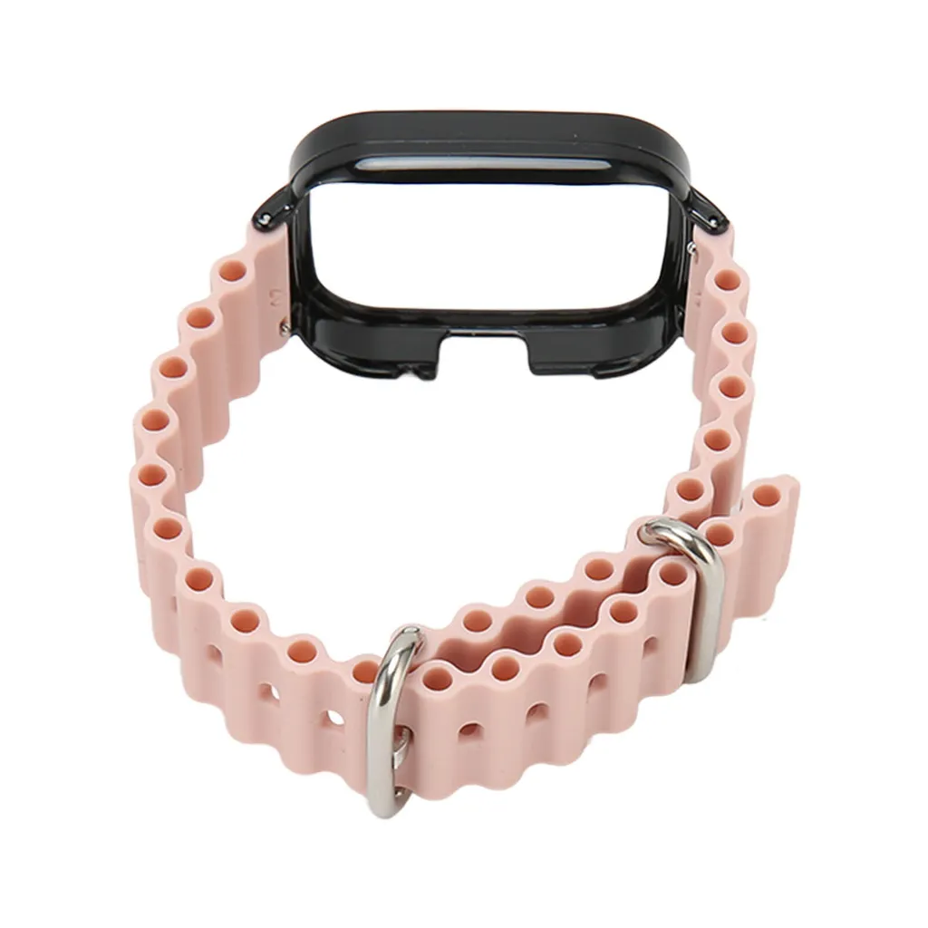 Orologio Custodia protettiva cinturino, Silicone Watch Strap custodia protettiva, Watch Band custodia protettiva, caso di cinturino per Redmi Watch 3, orologio cinturino custodia, orologio sostituzione cinturino custodia - 4