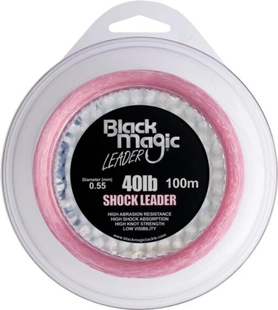 Bas de Ligne Fluorocarbone Rosa 0,70mm Black Magic Shock Leader 100m