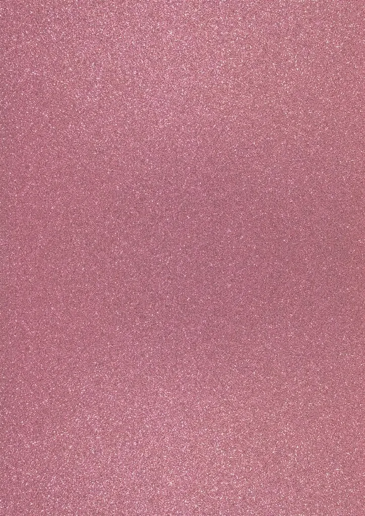 Carton Rose Clair Pailleté A4 Heyda - Papier Scintillant Épais 250g/m²
