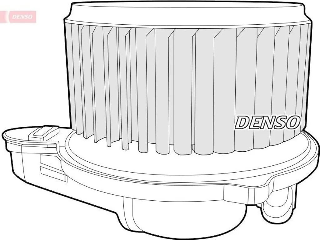 DENSO DEA02006 Ventilateur d'habitacle OE 4B820021B pour Audi A6 4B