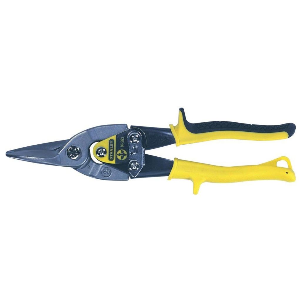 Blechschere MAXSTEEL® L.250mm ger.Blech max.1,2mm VA Produktbild 