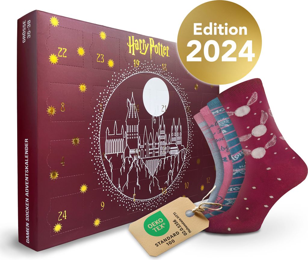 harry potter adventskalender socken