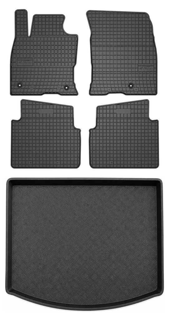Rubberen automatten + kofferbakmat voor Ford Kuga MK3 vanaf Productafbeelding 