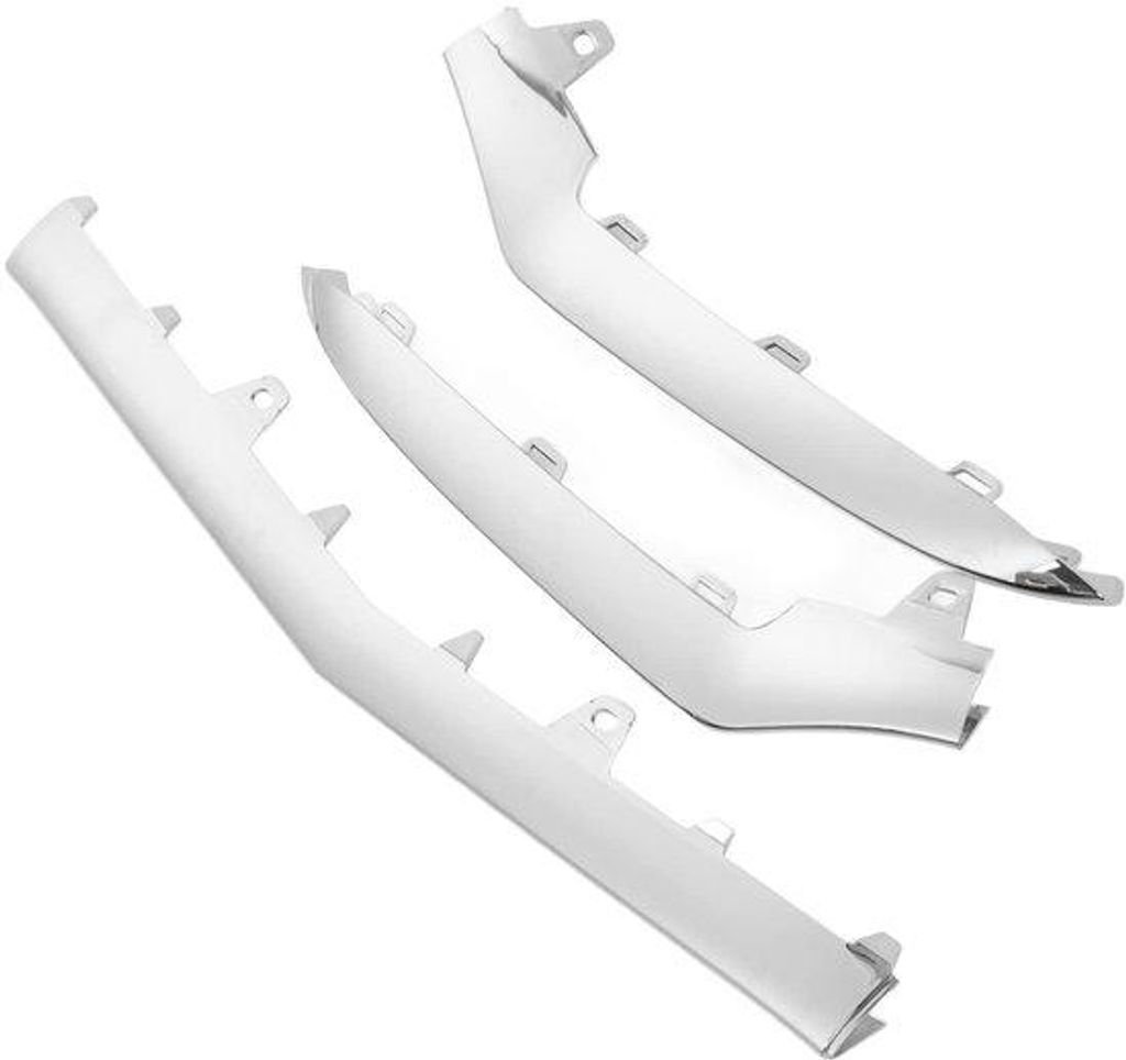Alu Frontbügel-Schutz, Frontbügel-Trim für E-Klasse W212 Sport Facelift 2014-2016, Chrom, Ersatzteile