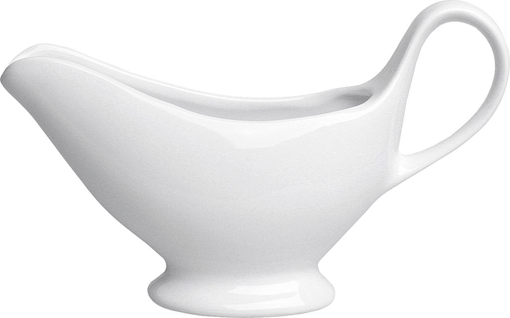 Sauciere Porzellan 21x7x11cm weiß Obrázok produktu 